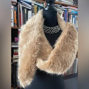 Elegant Faux Fur Scarf